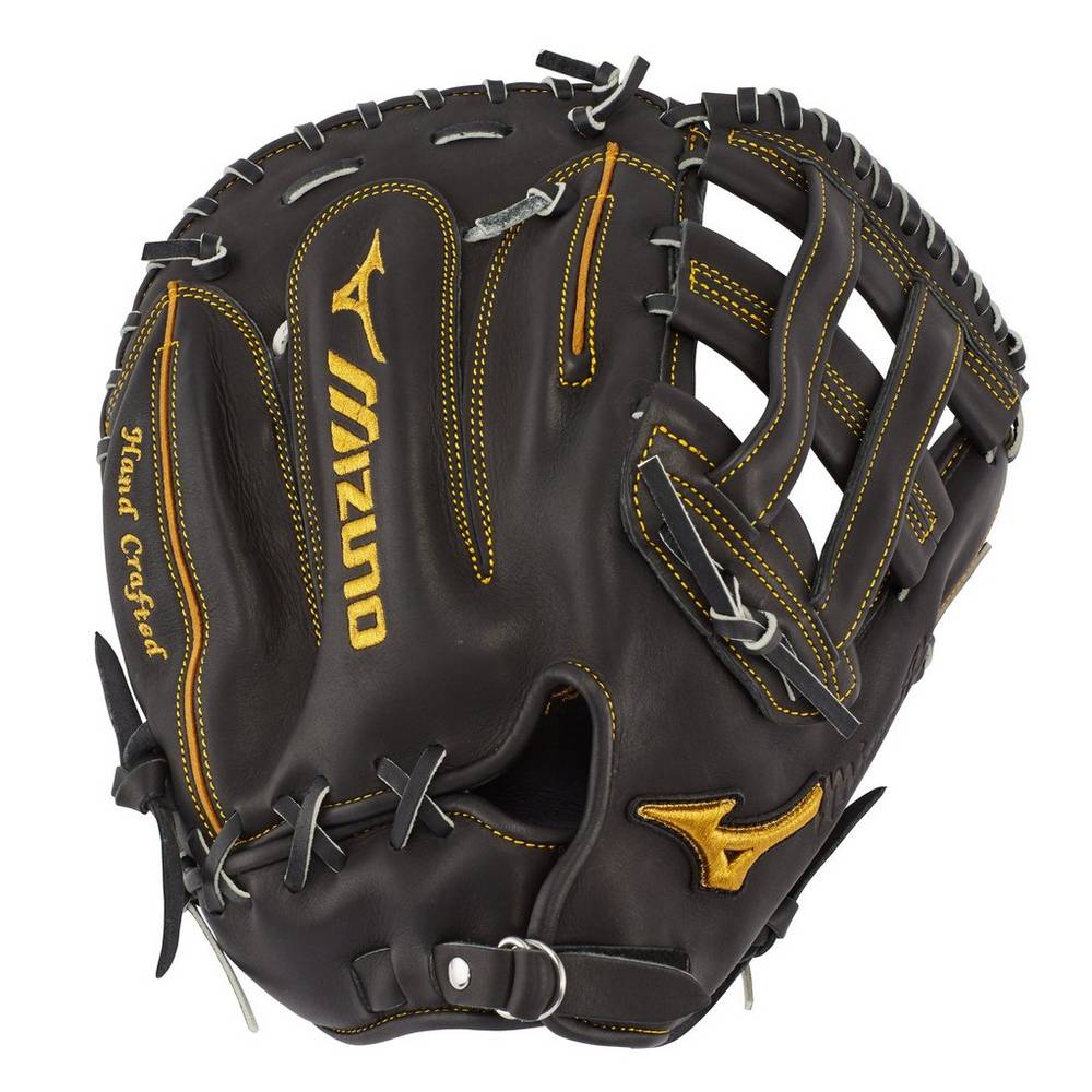 Mizuno Pro First Base 13" Férfi Catchers Mitt Fekete KJF635219